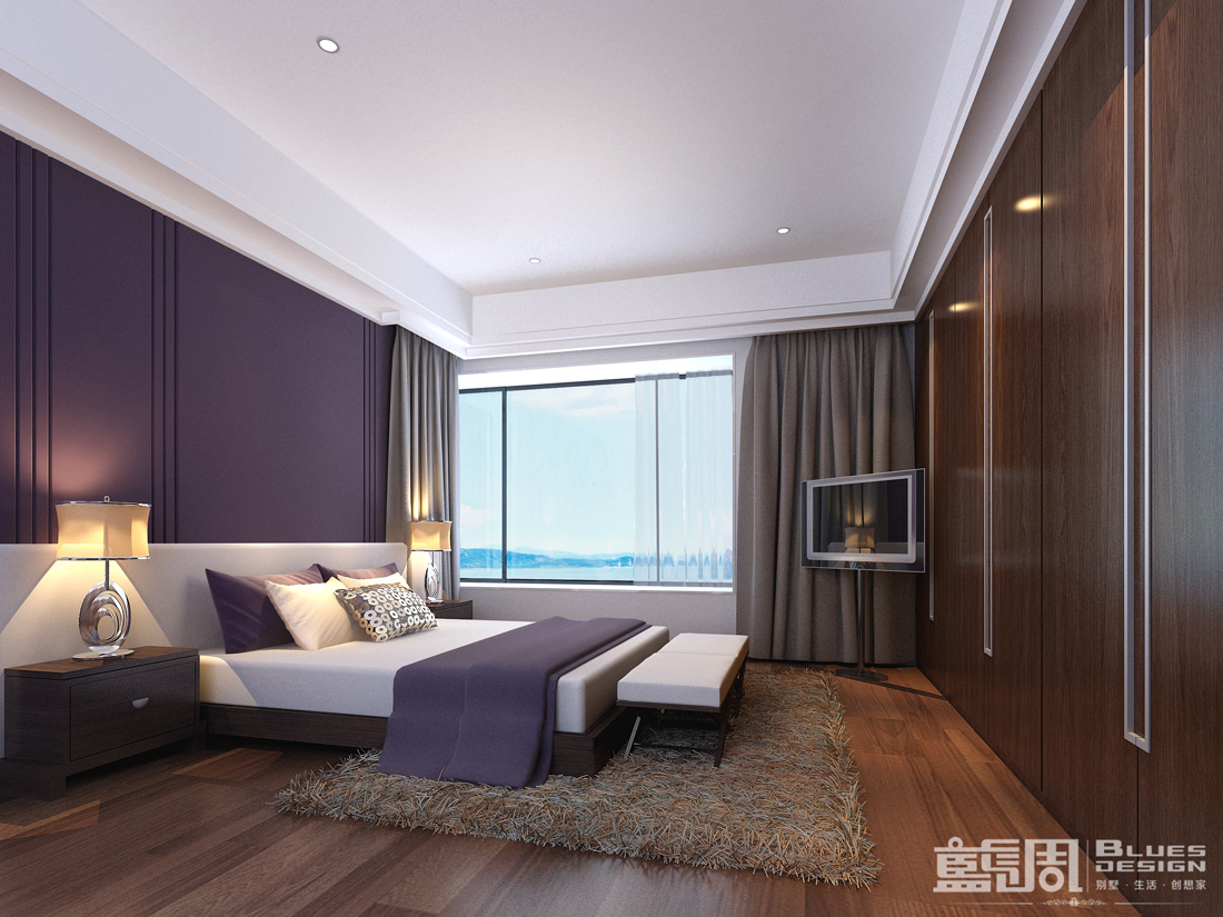 南海玫瑰園空中別墅設計:長輩房