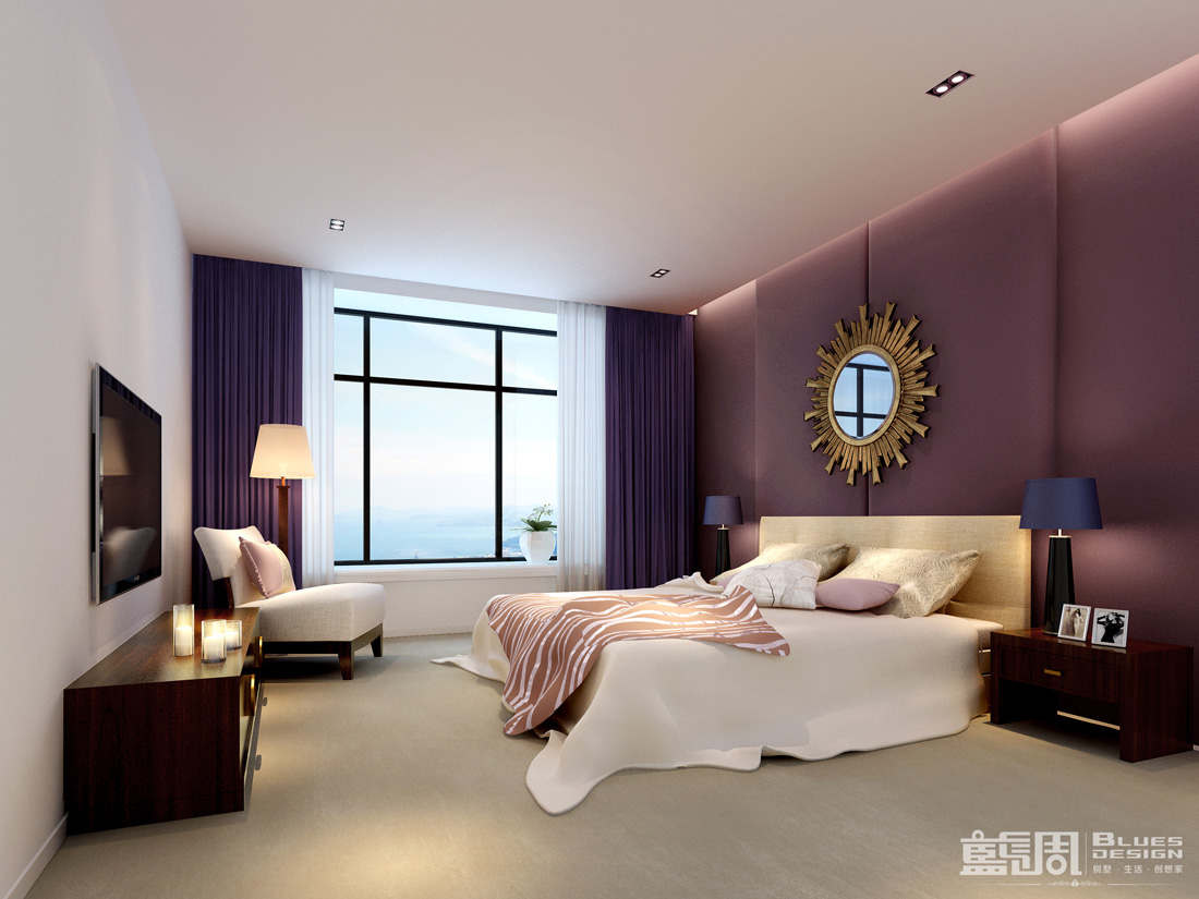 南海玫瑰園空中別墅設計:女兒房