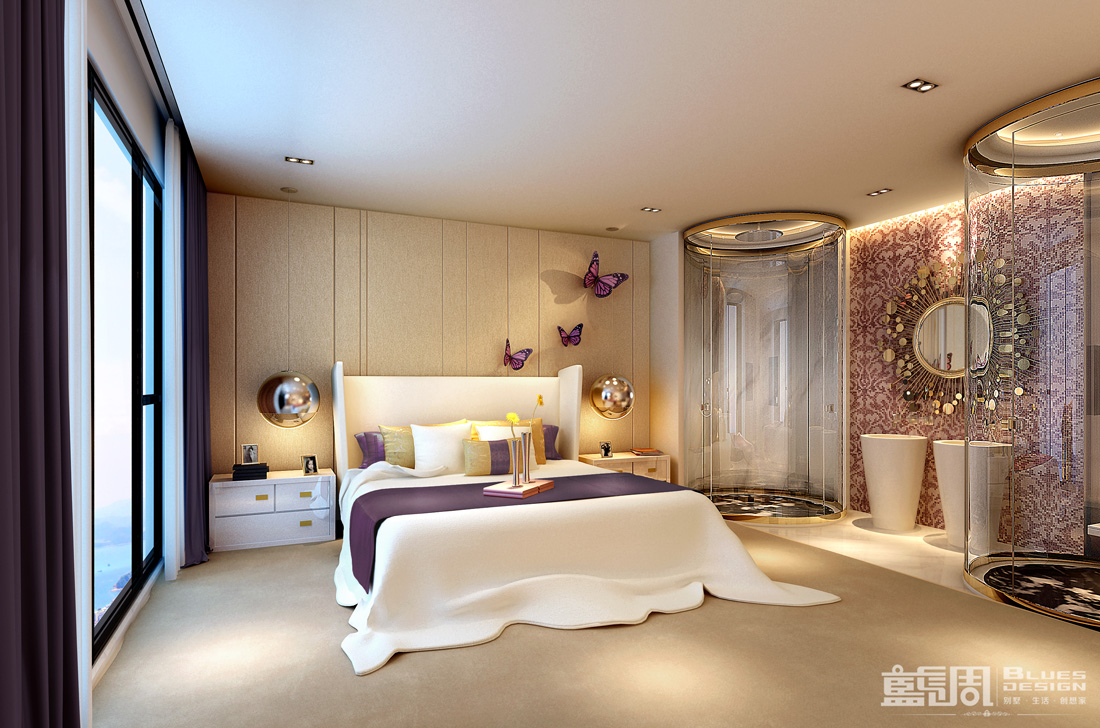 南海玫瑰園空中別墅設計:小女兒房